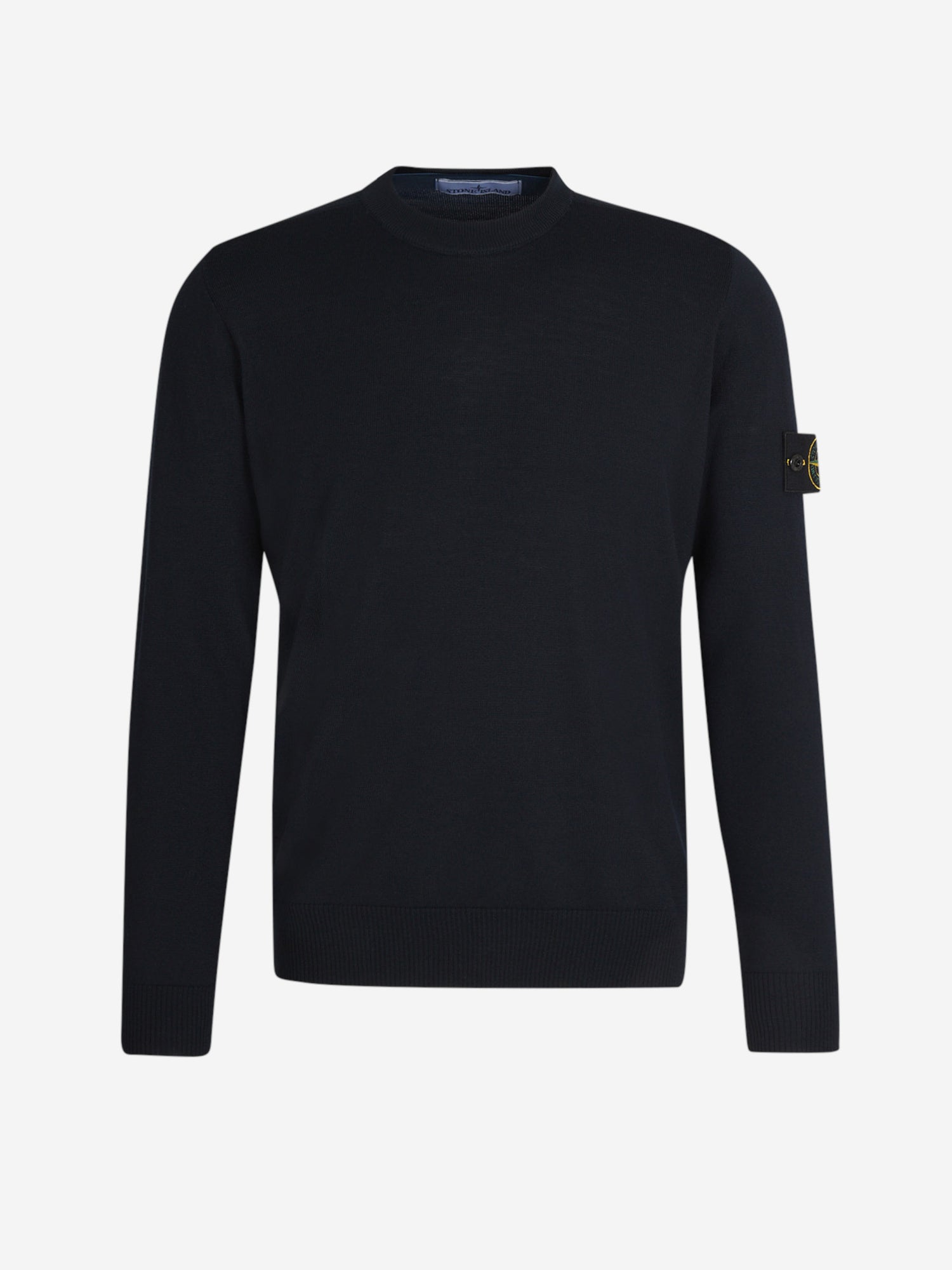 Outlet online Stone Island Hombre Jersey Lana Logo color Azul Marino sku 542-002390 01 - Foto 1