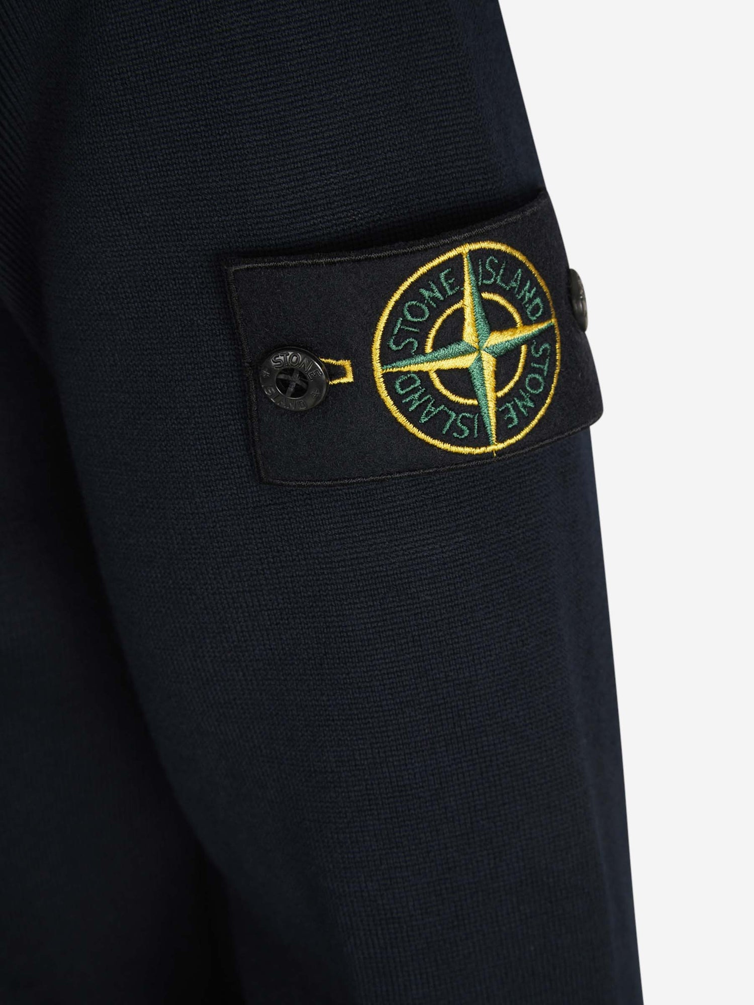Outlet online Stone Island Hombre Jersey Lana Logo color Azul Marino sku 542-002390 01 - Foto 5
