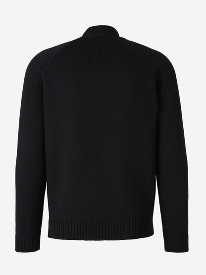 Outlet online Zanone Hombre Jersey Punto Lana color Negro sku 542-002417 01 - Foto 2