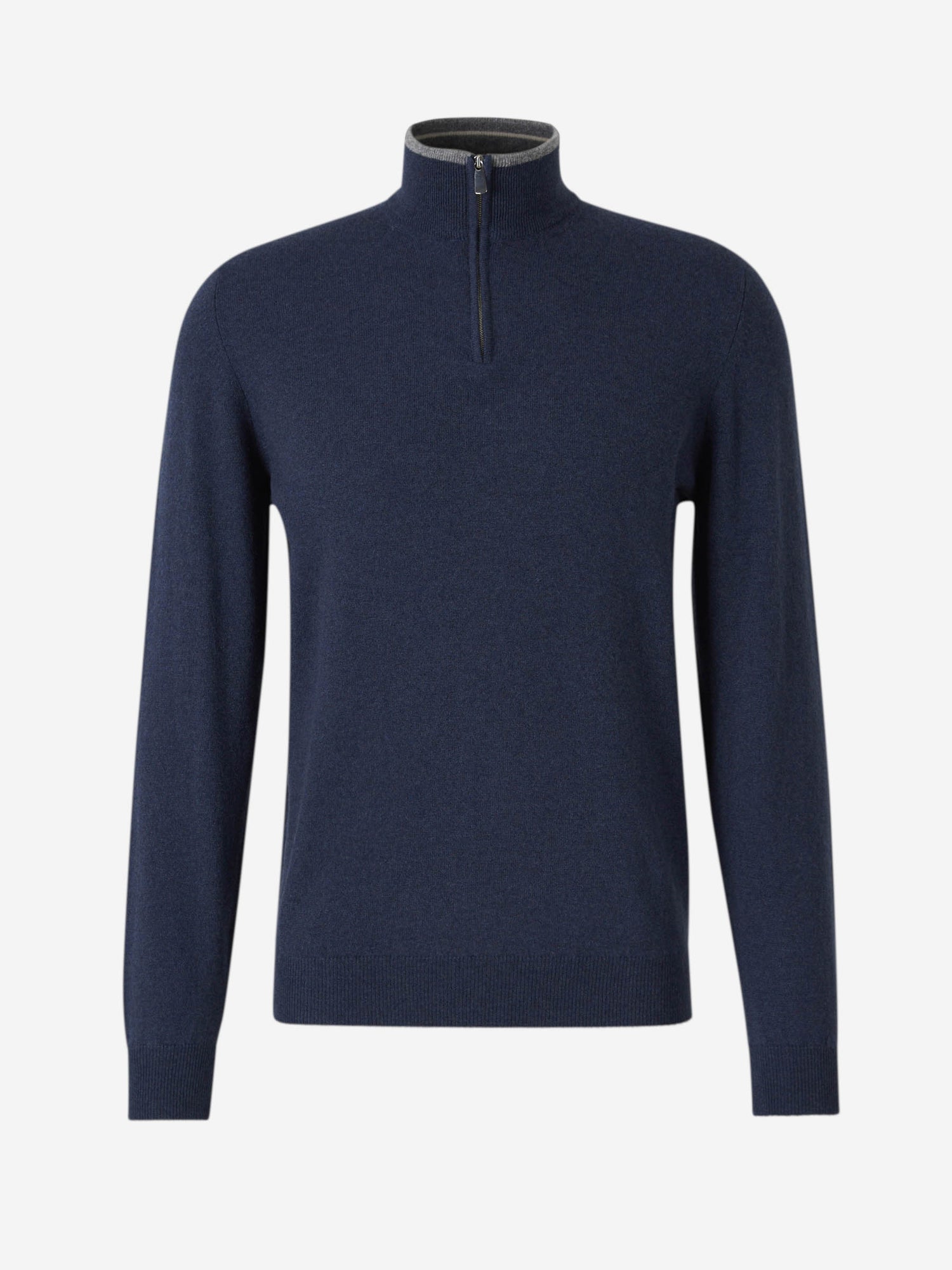 Wool Zipper Sweater