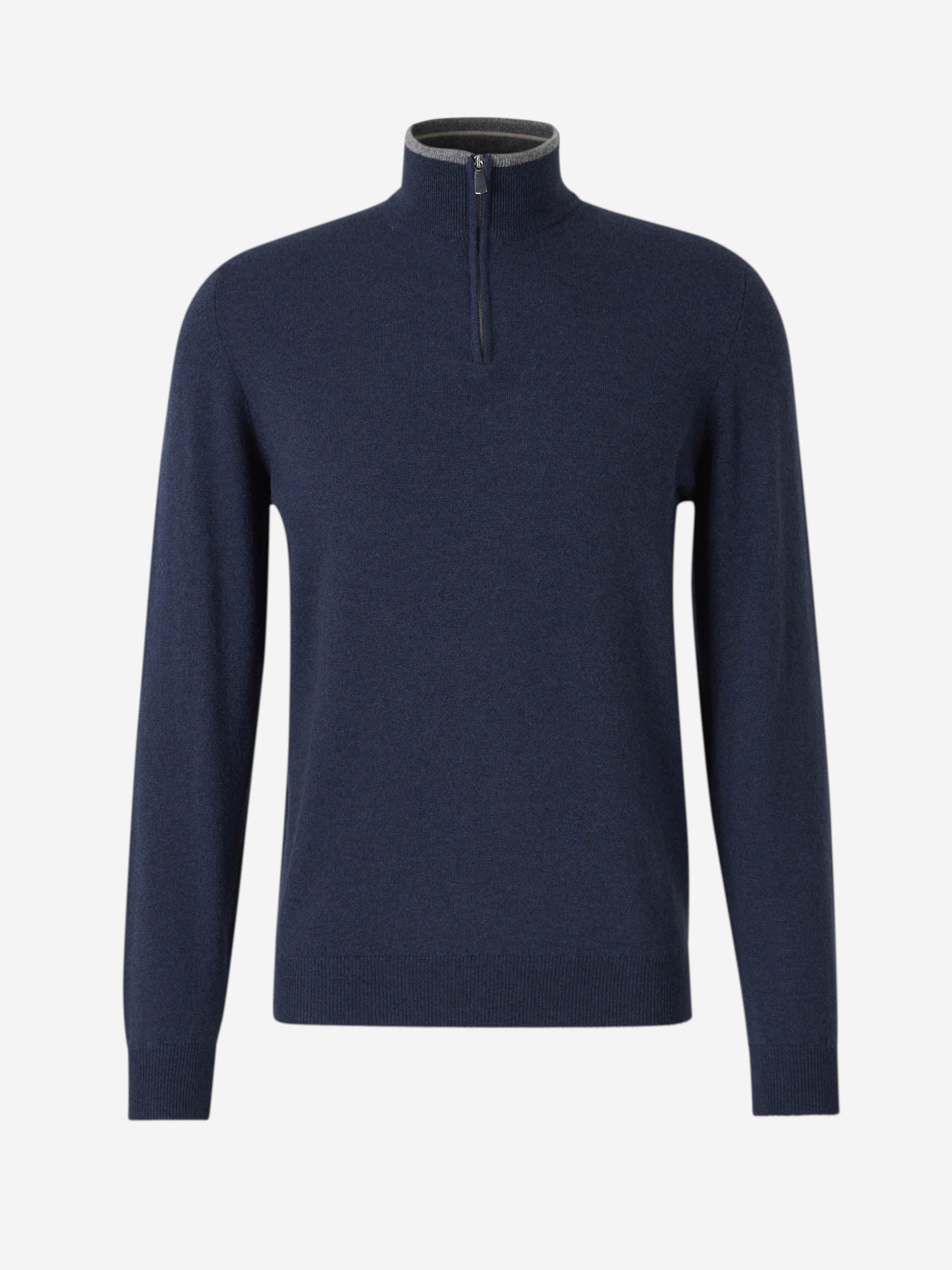 Wool Zipper Sweater