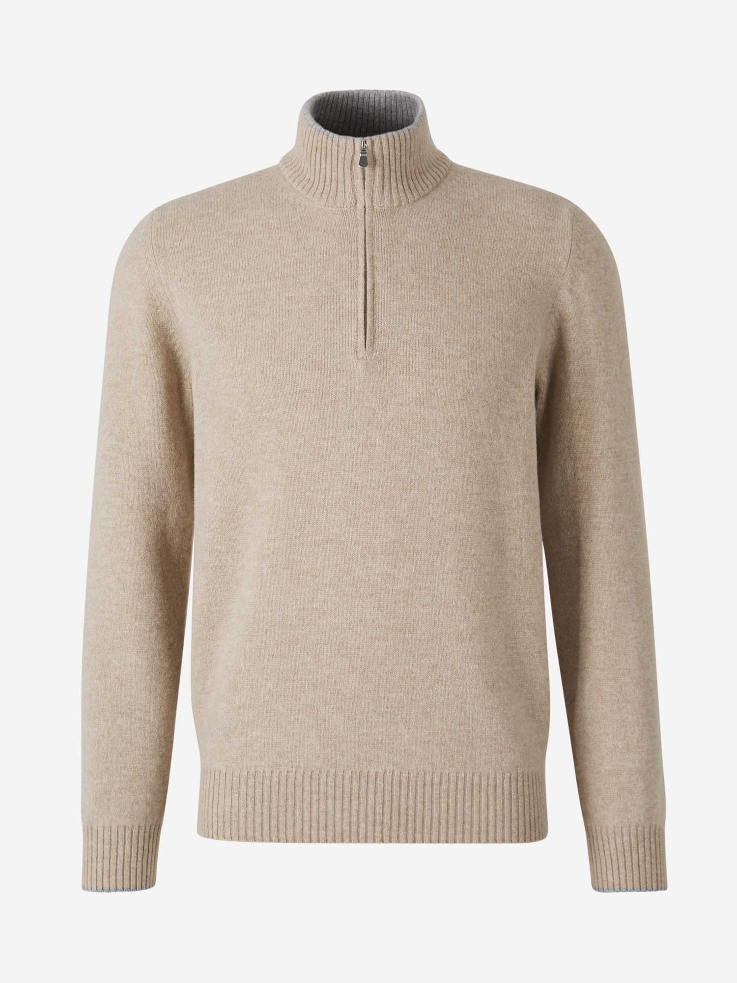 Outlet online Santa Eulalia Hombre Jersey Bicolor Lana color Beige sku 542-002436 01 - Foto 1