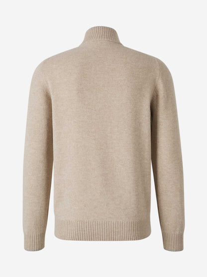 Outlet online Santa Eulalia Hombre Jersey Bicolor Lana color Beige sku 542-002436 01 - Foto 2