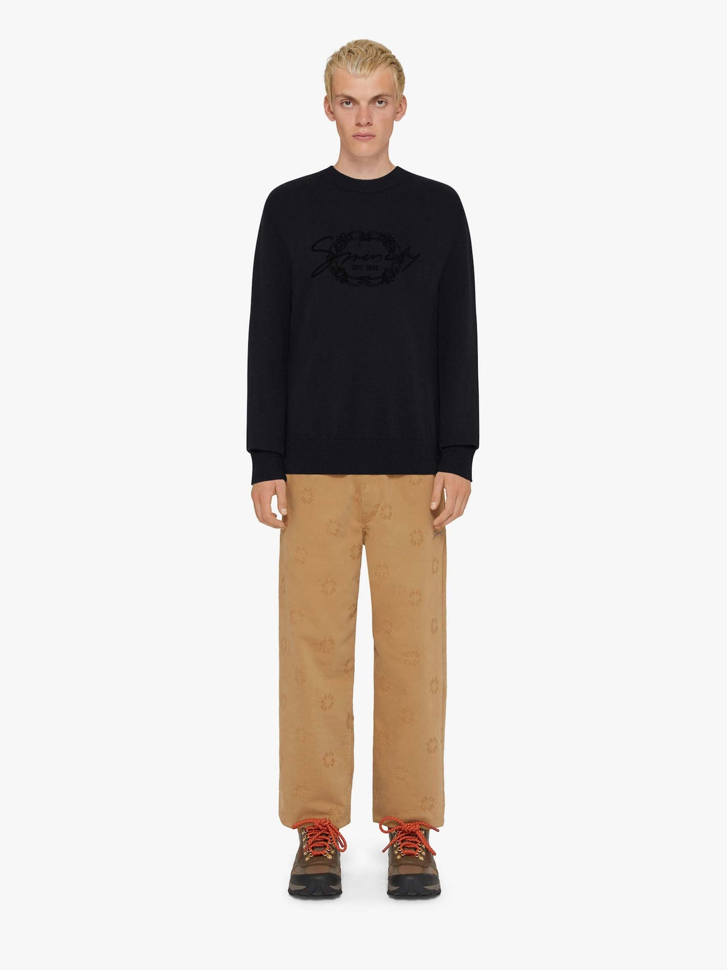 Givenchy Hombre Barcelona Jersey Punto Lana color Negro sku 542-002452 01 - Foto 2