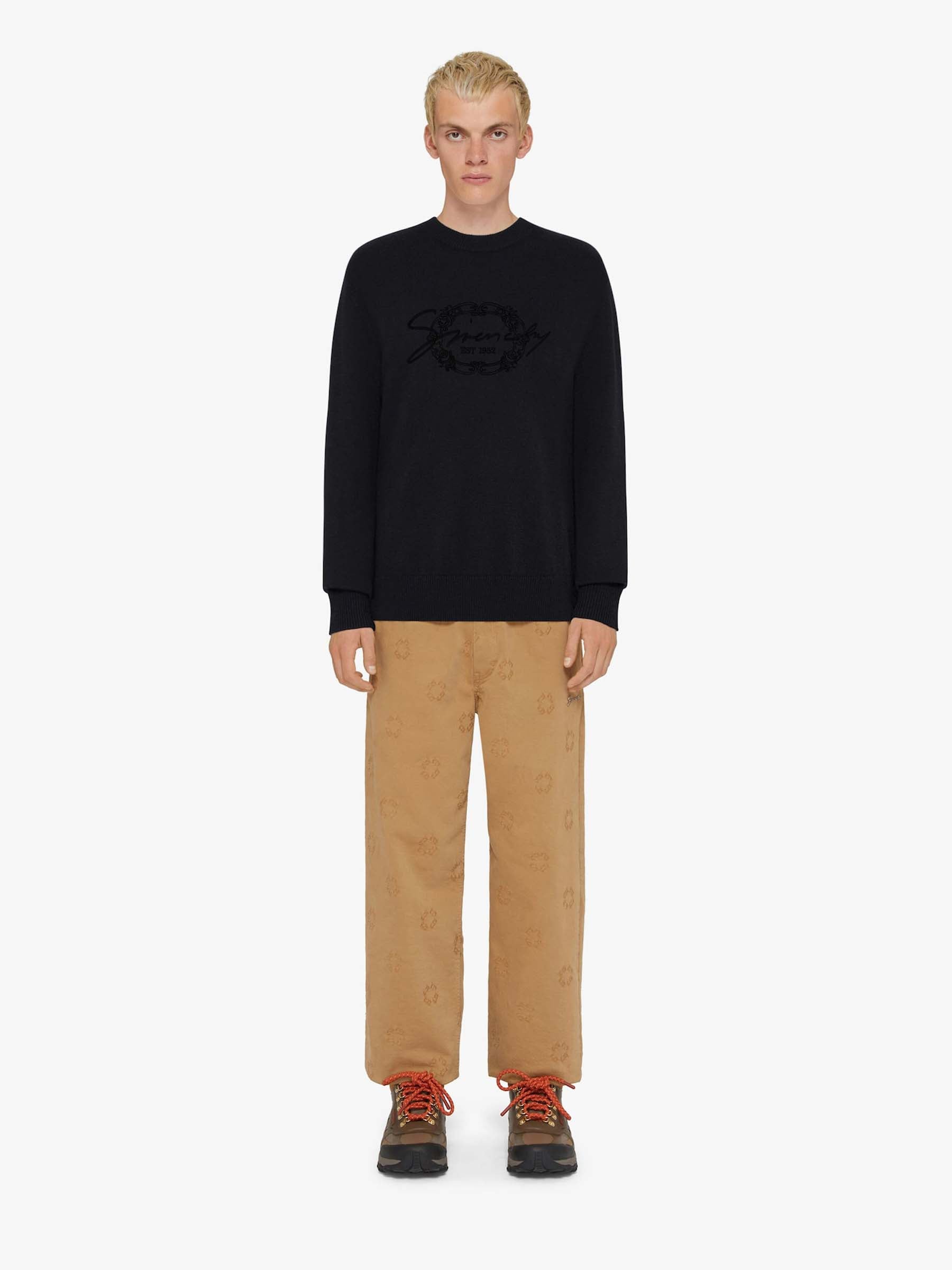 Givenchy Hombre Barcelona Jersey Punto Lana color Negro sku 542-002452 01 - Foto 2