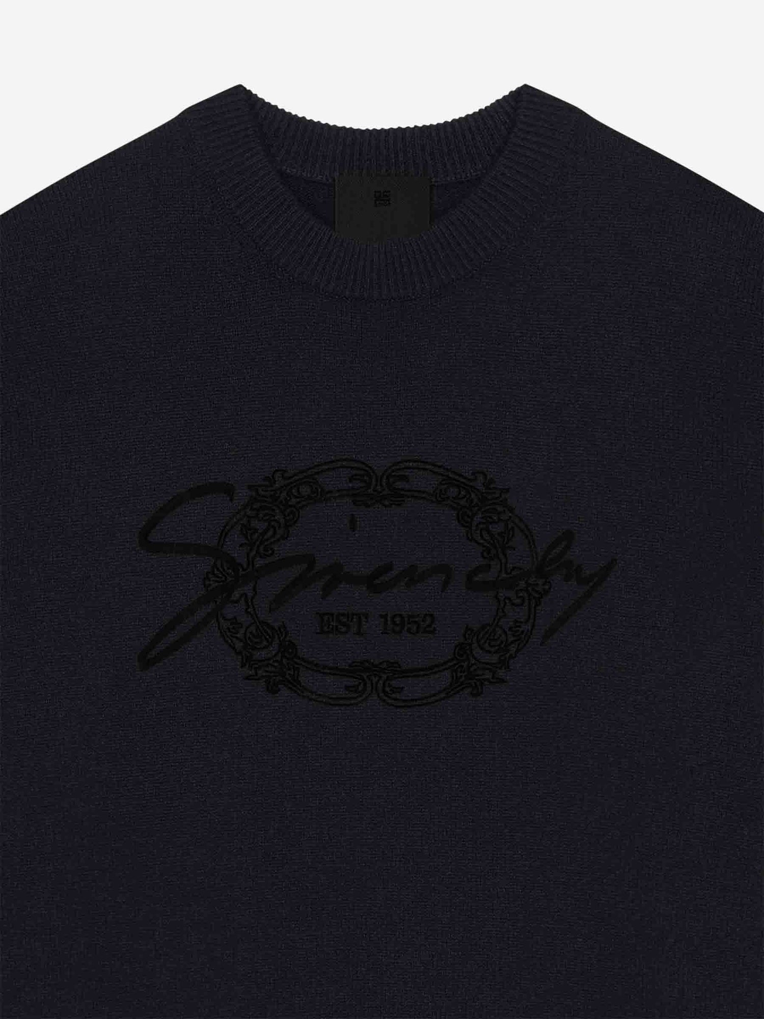 Givenchy Hombre Barcelona Jersey Punto Lana color Negro sku 542-002452 01 - Foto 4