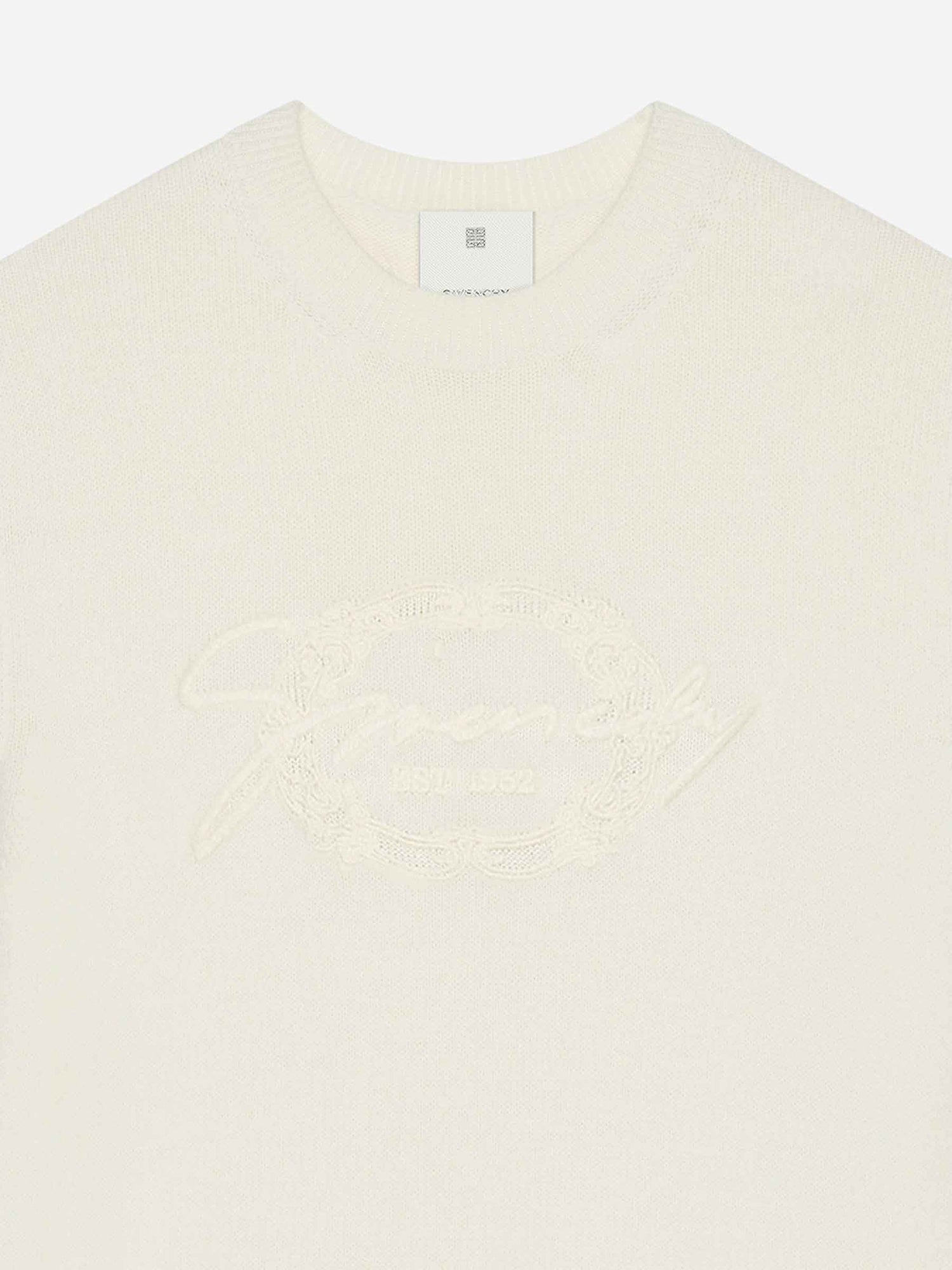 Givenchy Hombre Barcelona Jersey Punto Lana color Beige sku 542-002452 02 - Foto 4