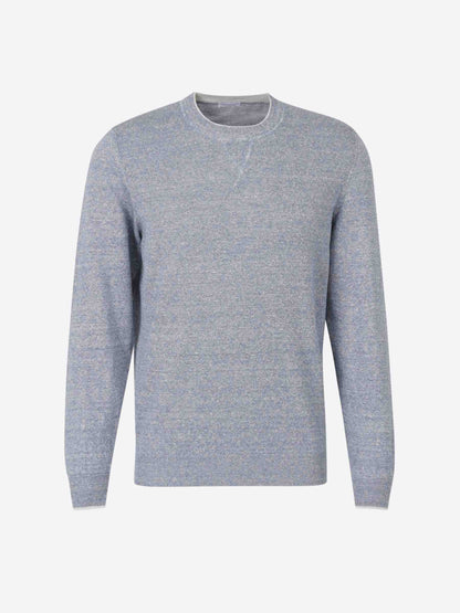 Outlet online Santa Eulalia Hombre Jersey Punto Lino color Azul sku 542-002455 01 - Foto 1