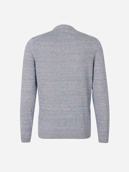 Outlet online Santa Eulalia Hombre Jersey Punto Lino color Azul sku 542-002455 01 - Foto 2