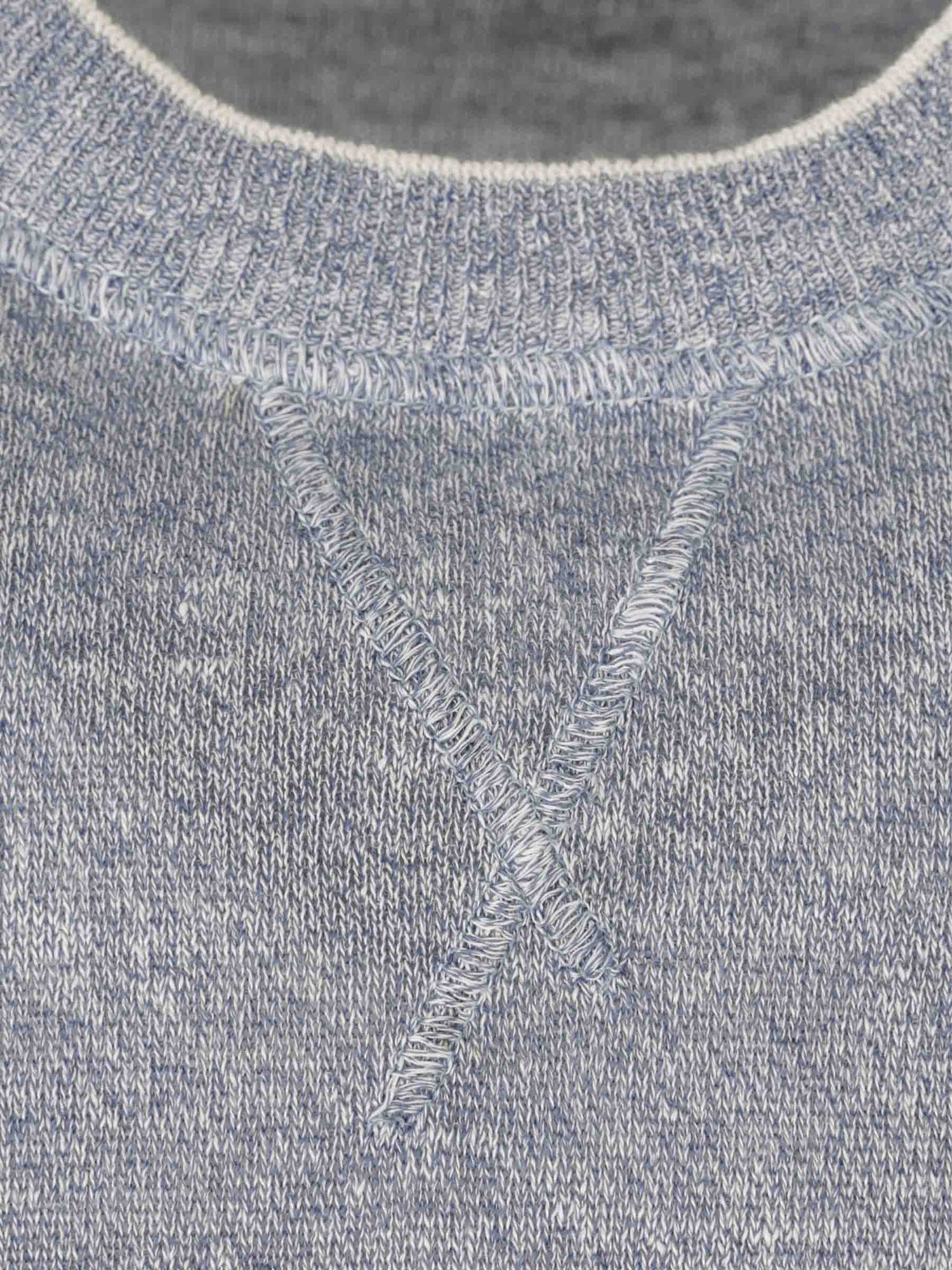 Outlet online Santa Eulalia Hombre Jersey Punto Lino color Azul sku 542-002455 01 - Foto 3