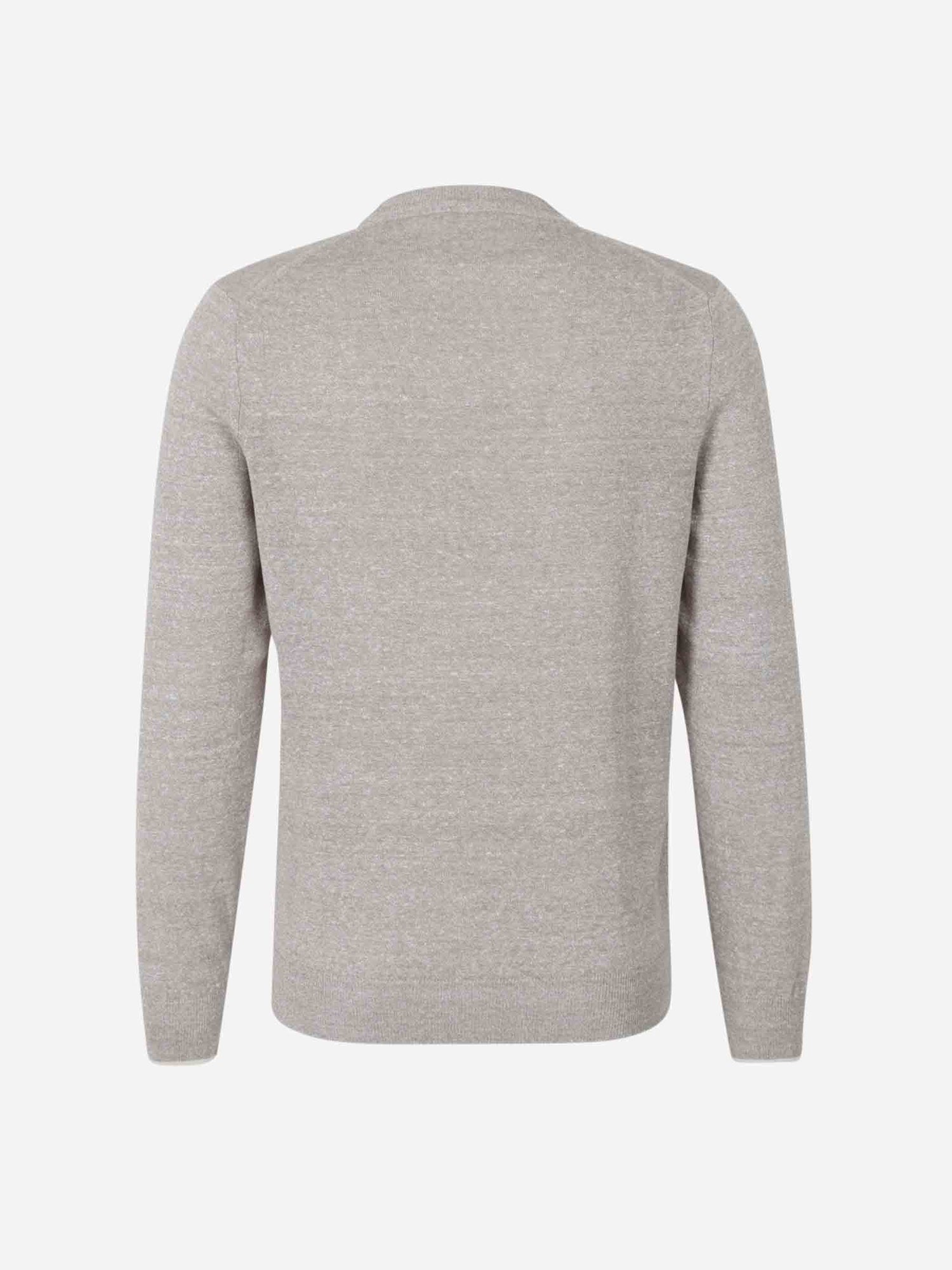 Outlet online Santa Eulalia Hombre Jersey Punto Lino color Marrón sku 542-002455 02 - Foto 2