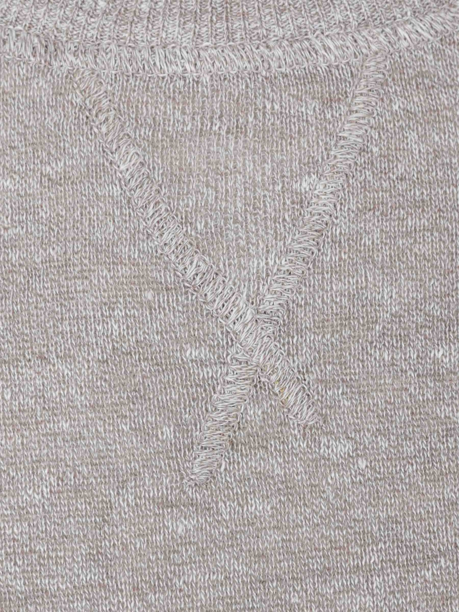 Outlet online Santa Eulalia Hombre Jersey Punto Lino color Marrón sku 542-002455 02 - Foto 3