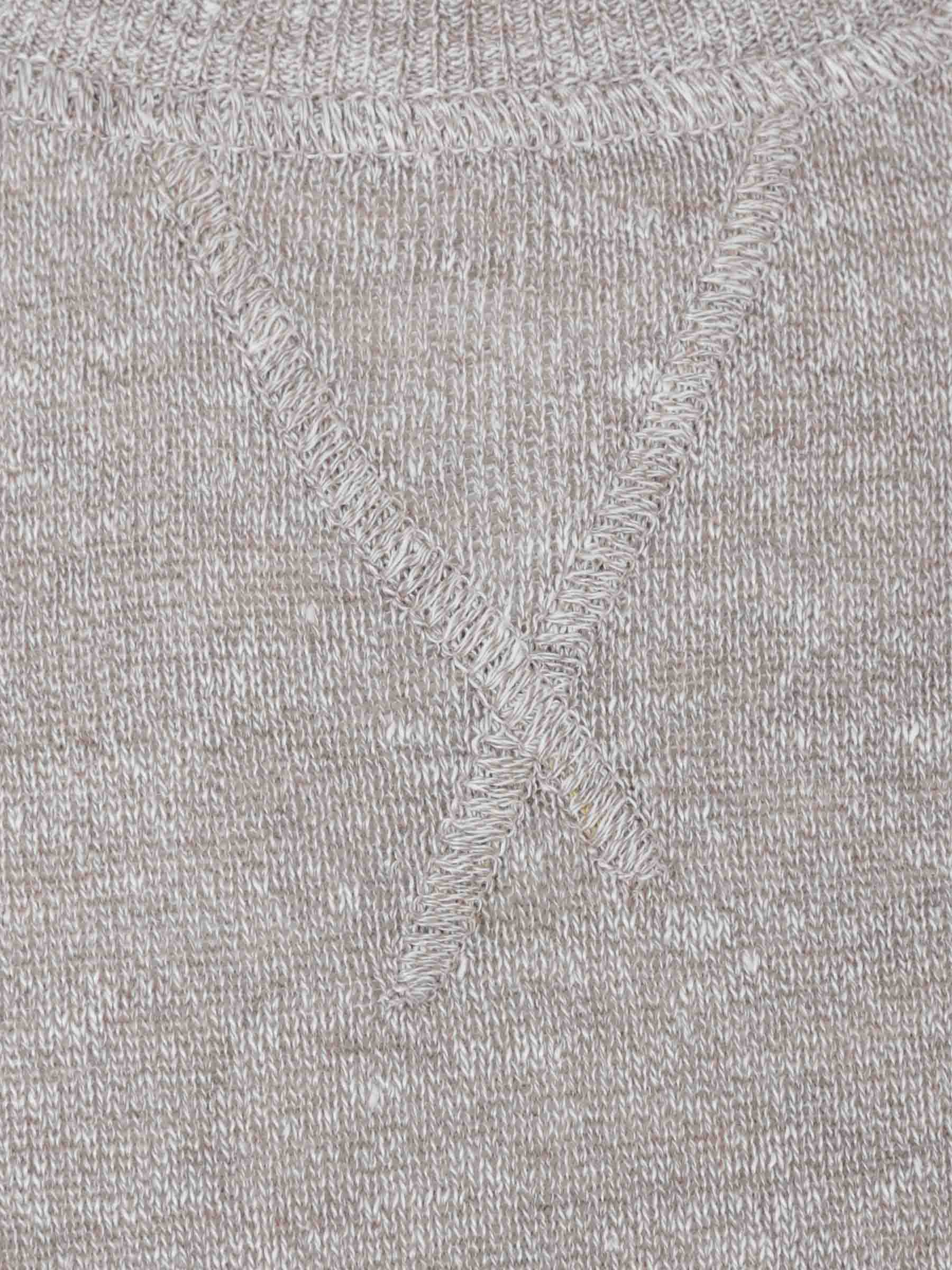 Outlet online Santa Eulalia Hombre Jersey Punto Lino color Marrón sku 542-002455 02 - Foto 3