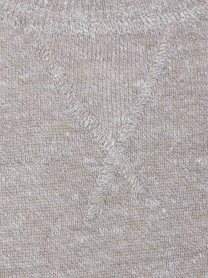 Outlet online Santa Eulalia Hombre Jersey Punto Lino color Marrón sku 542-002455 02 - Foto 3