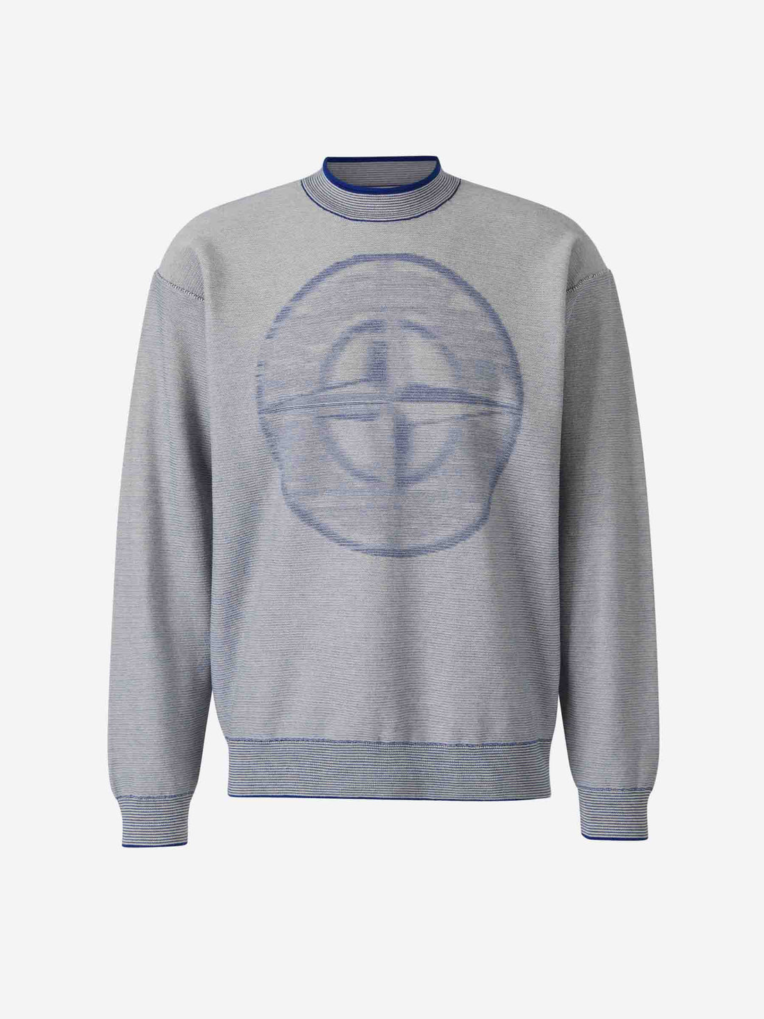 Stone Island Hombre Barcelona Jersey Punto Compass color Azul Cobalto sku 542-002464 01 - Foto 1