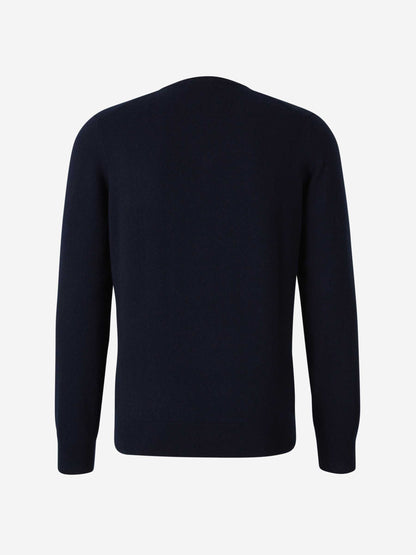 Outlet online Gran Sasso Hombre Jersey Punto Lana color Azul Marino sku 542-002467 01 - Foto 2