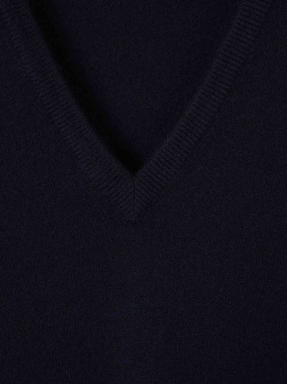 Outlet online Gran Sasso Hombre Jersey Punto Lana color Azul Marino sku 542-002467 01 - Foto 3