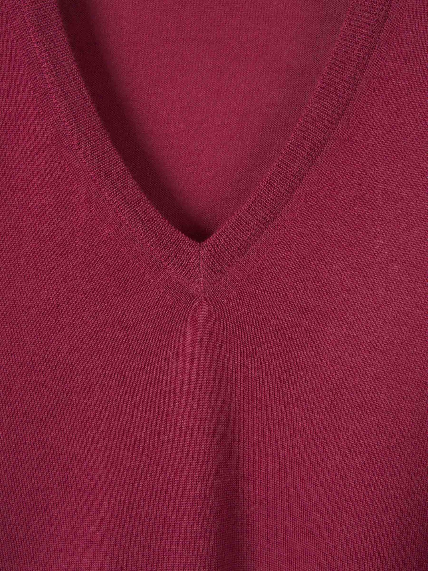 Outlet online Santa Eulalia Hombre Jersey Punto Lana color Cereza sku 542-002470 01 - Foto 3