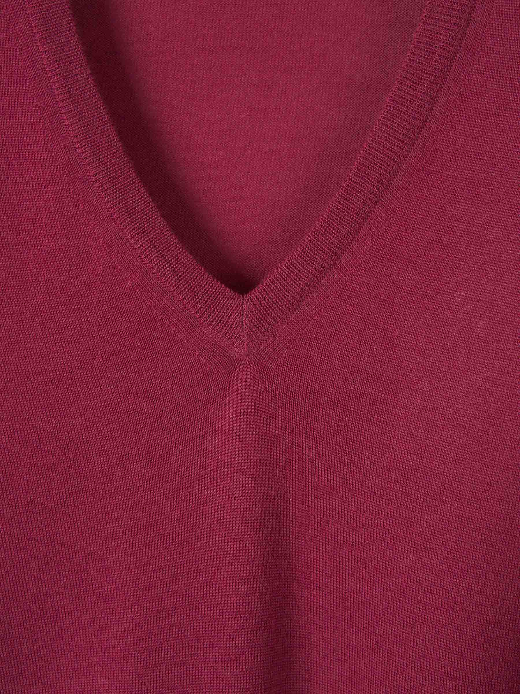 Outlet online Santa Eulalia Hombre Jersey Punto Lana color Cereza sku 542-002470 01 - Foto 3
