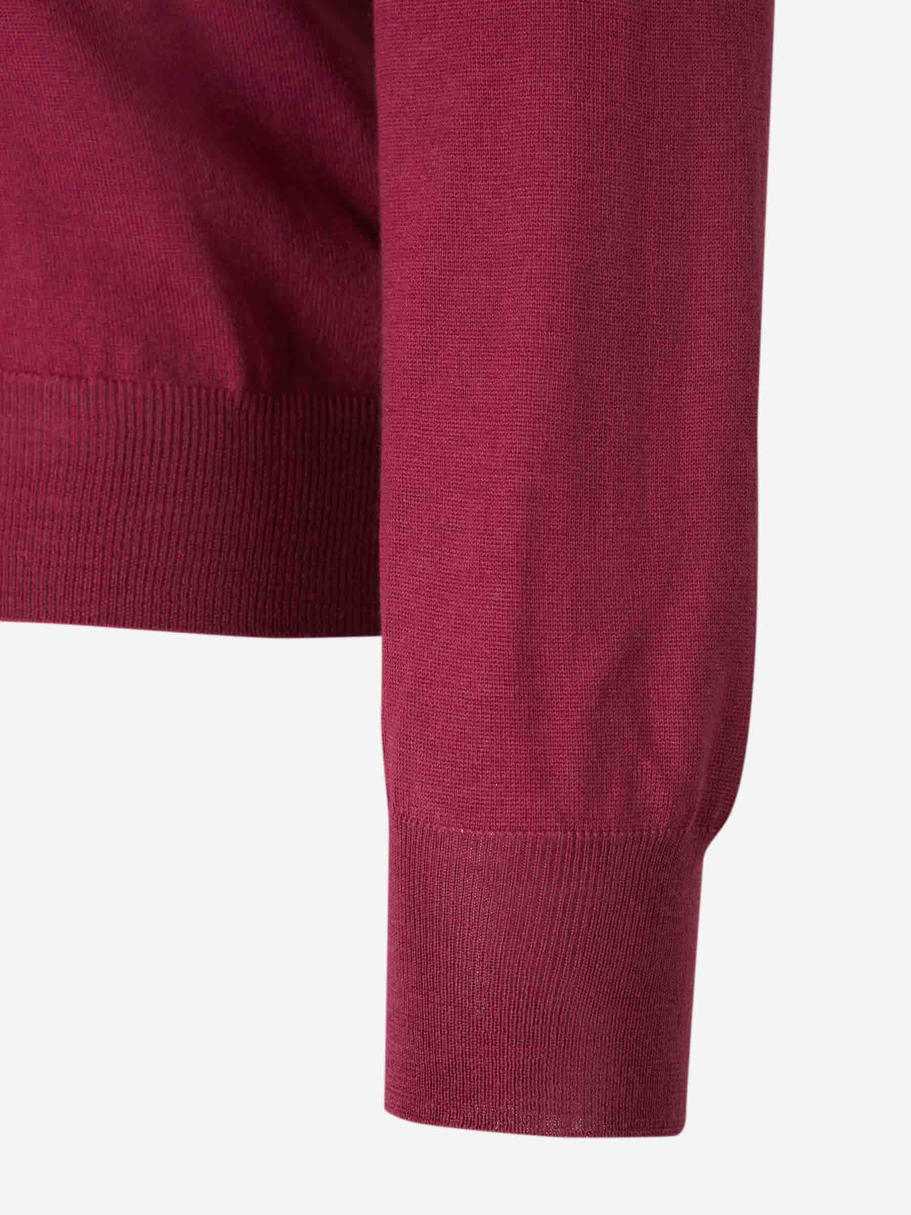 Outlet online Santa Eulalia Hombre Jersey Punto Lana color Cereza sku 542-002470 01 - Foto 5