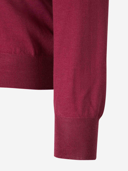 Outlet online Santa Eulalia Hombre Jersey Punto Lana color Cereza sku 542-002470 01 - Foto 5