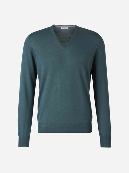 Santa Eulalia Hombre Barcelona Jersey Punto Lana color Verde Menta sku 542-002470 02 - Foto 1