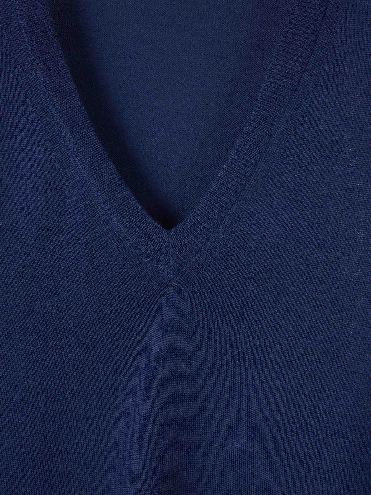 Outlet online Santa Eulalia Hombre Jersey Punto Lana color Azul Cobalto sku 542-002470 03 - Foto 3