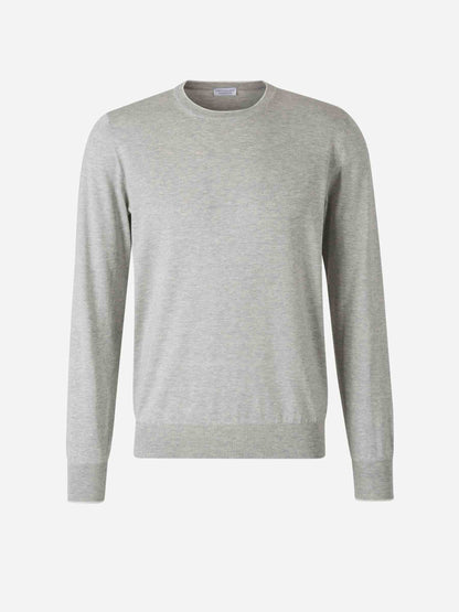 Santa Eulalia Hombre Barcelona Jersey Punto Seda color Gris Claro sku 542-002471 02 - Foto 1