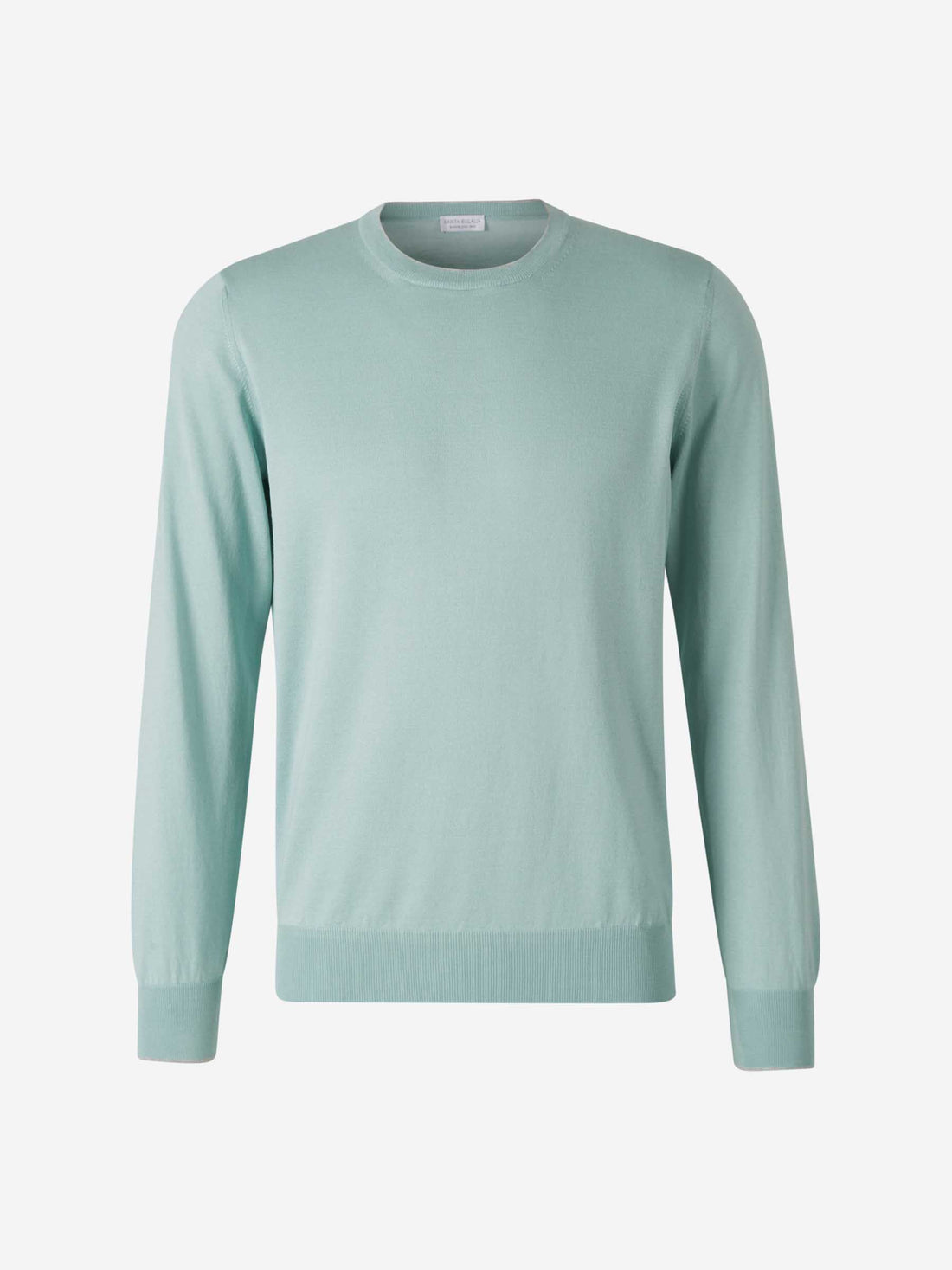 Santa Eulalia Hombre Barcelona Jersey Punto Seda color Verde Menta sku 542-002471 03 - Foto 1
