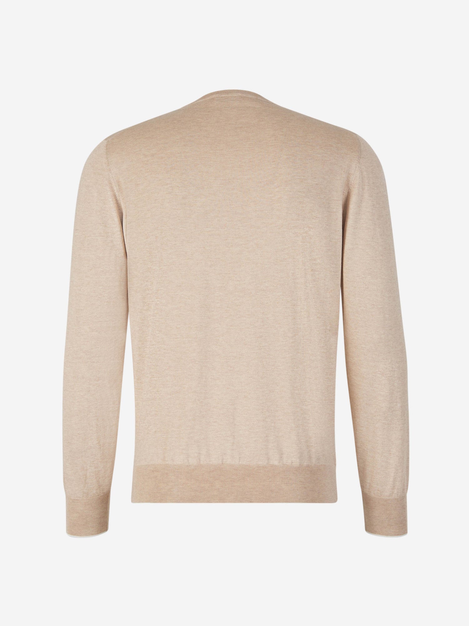 Outlet online Santa Eulalia Hombre Jersey Punto Seda color Beige sku 542-002471 04 - Foto 2