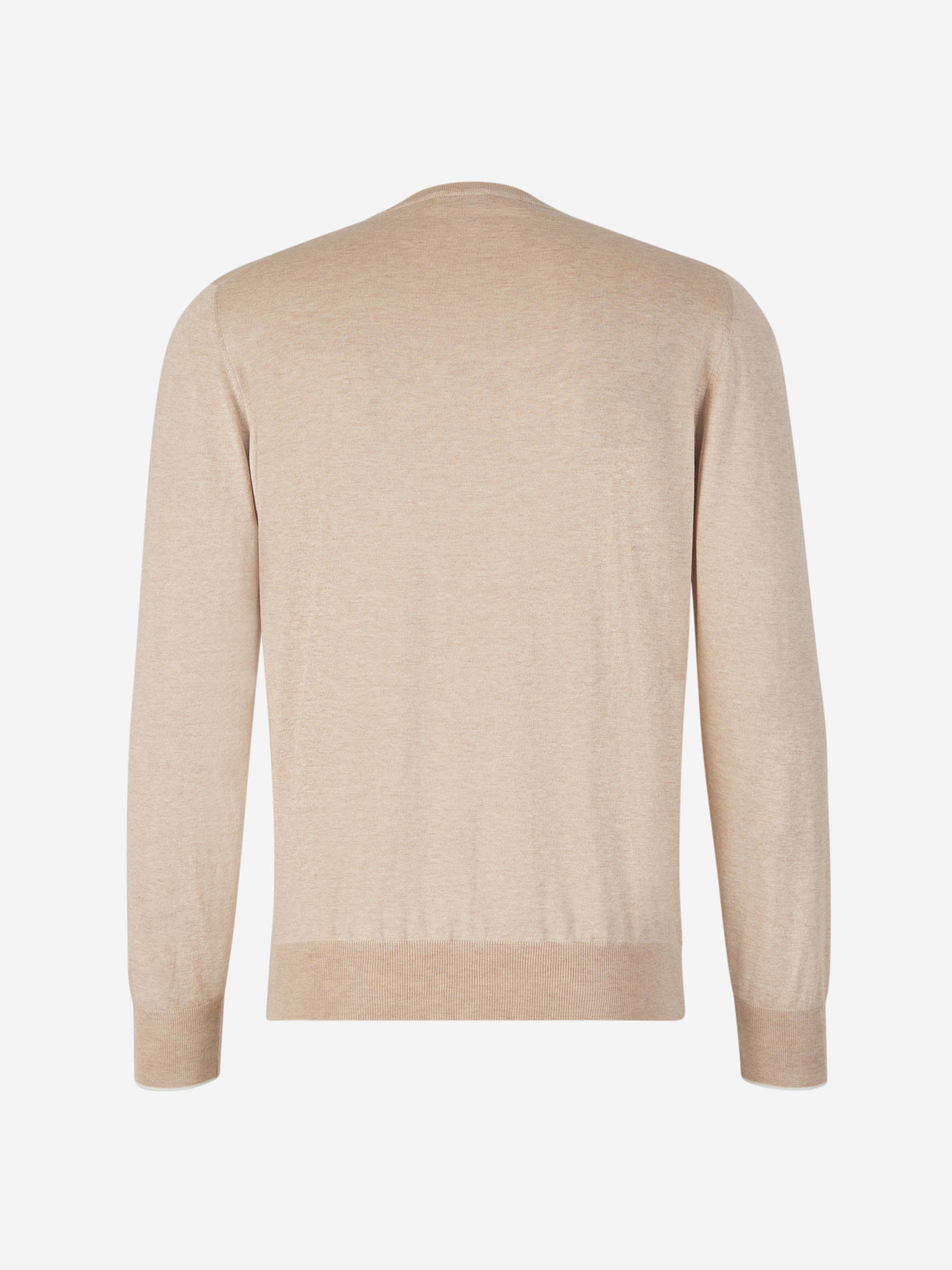 Outlet online Santa Eulalia Hombre Jersey Punto Seda color Beige sku 542-002471 04 - Foto 2