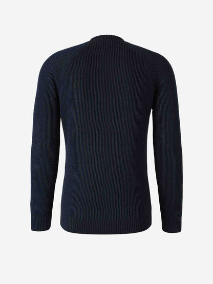 Santa Eulalia Hombre Barcelona Jersey Punto Lino color Azul Marino sku 542-002472 02 - Foto 2