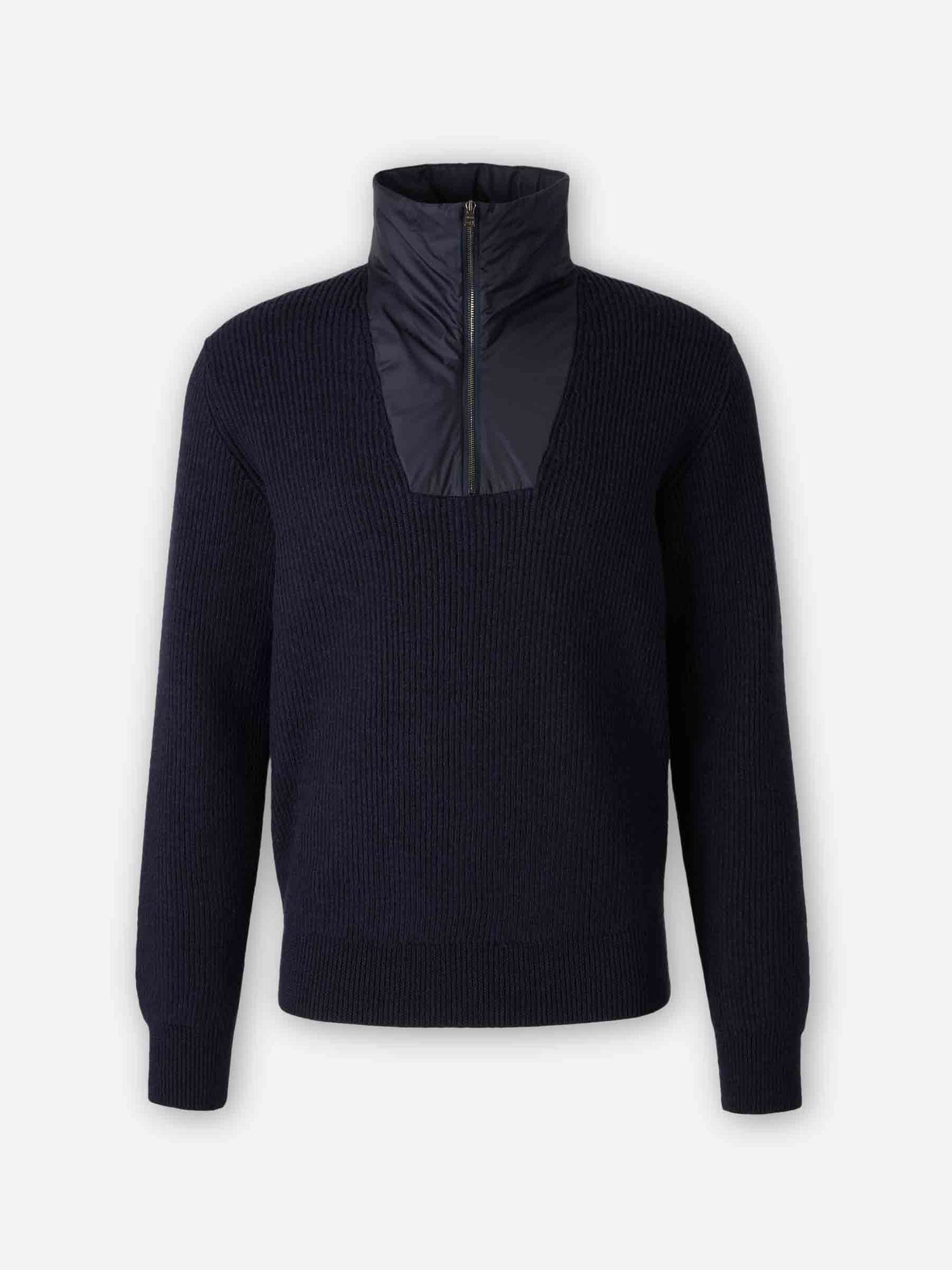 Outlet online Herno Hombre Jersey Cuello Alto color Azul Marino sku 542-002479 01 - Foto 1