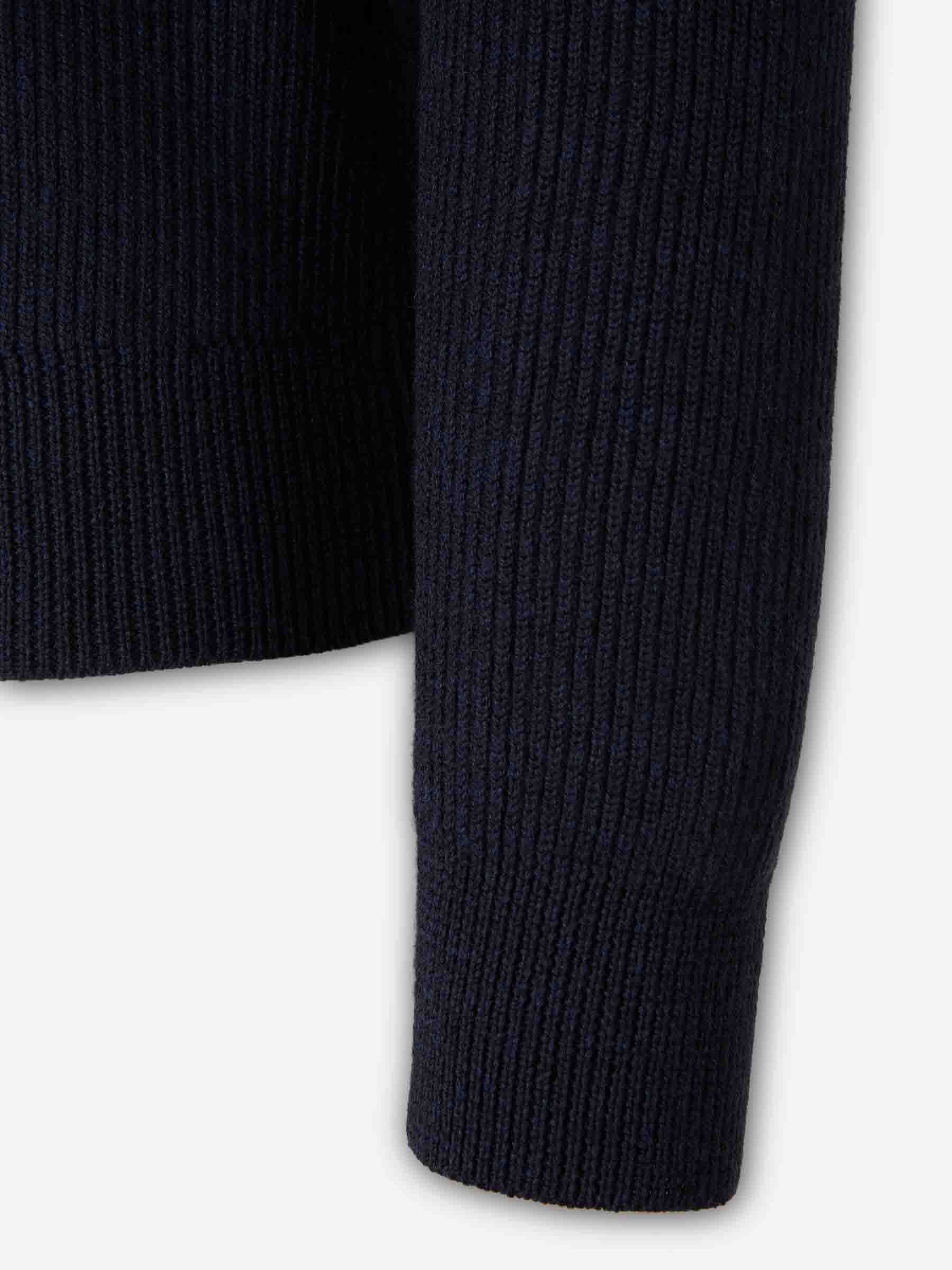 Outlet online Herno Hombre Jersey Cuello Alto color Azul Marino sku 542-002479 01 - Foto 4