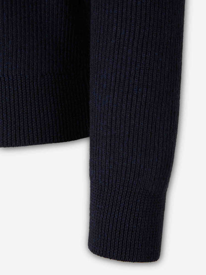 Outlet online Herno Hombre Jersey Cuello Alto color Azul Marino sku 542-002479 01 - Foto 4