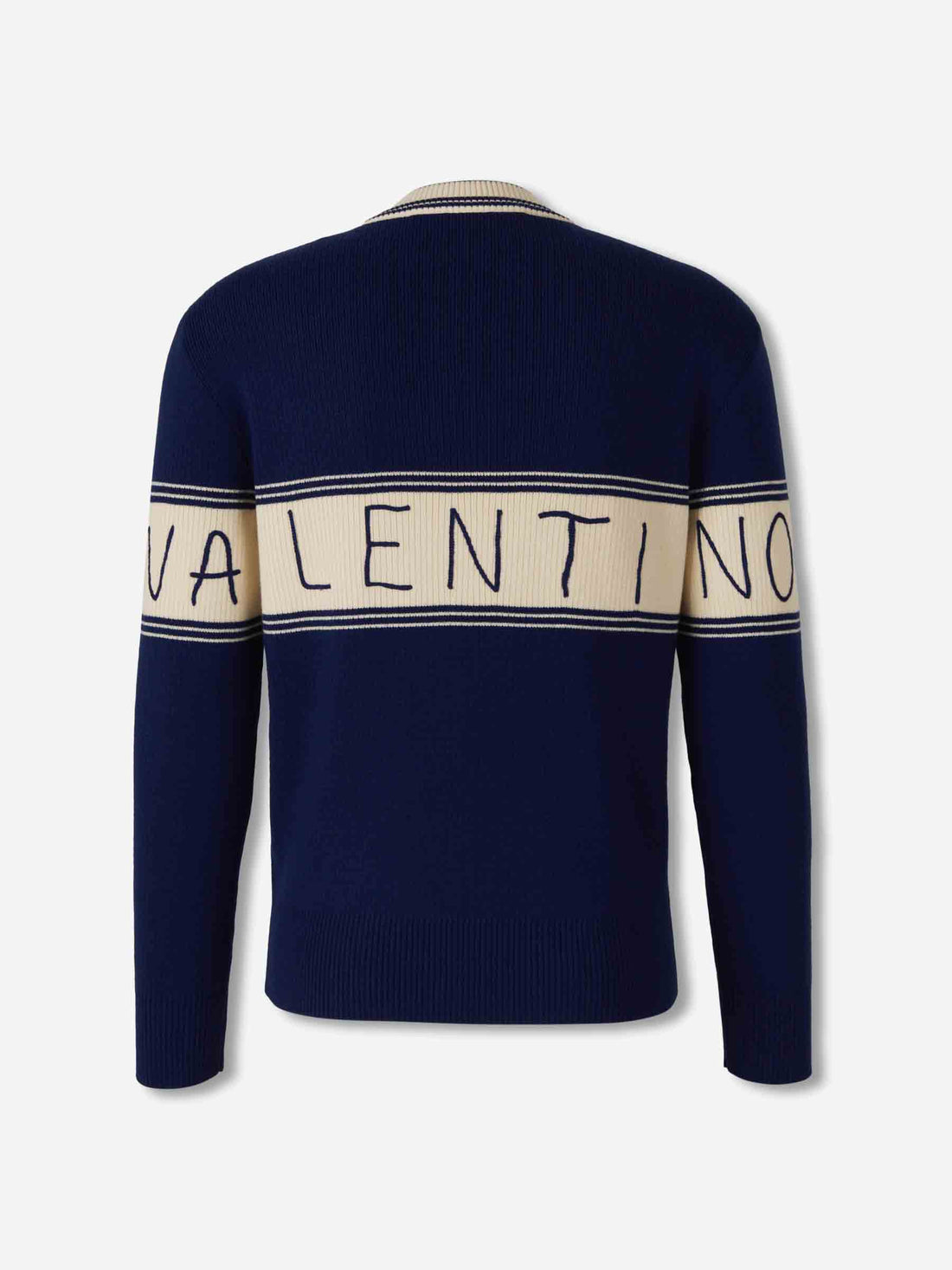 Outlet online Valentino Hombre Jersey Chez Valentino color Azul Marino sku 542-002480 01 - Foto 2