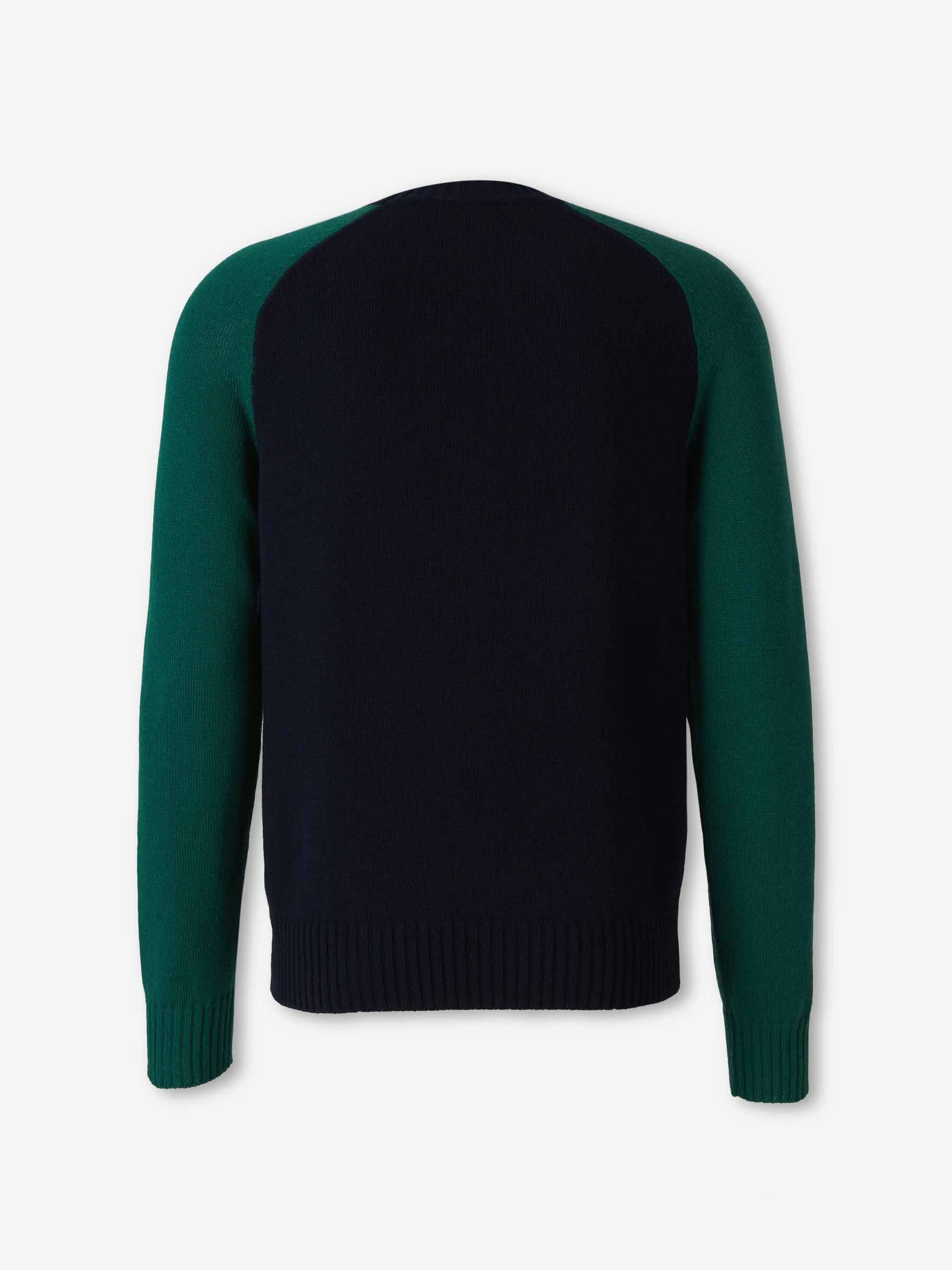 Outlet online Valentino Hombre Jersey Chez Valentino color Azul Marino sku 542-002481 01 - Foto 2