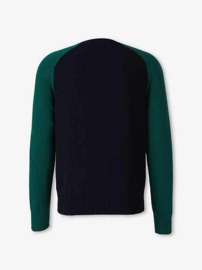 Outlet online Valentino Hombre Jersey Chez Valentino color Azul Marino sku 542-002481 01 - Foto 2