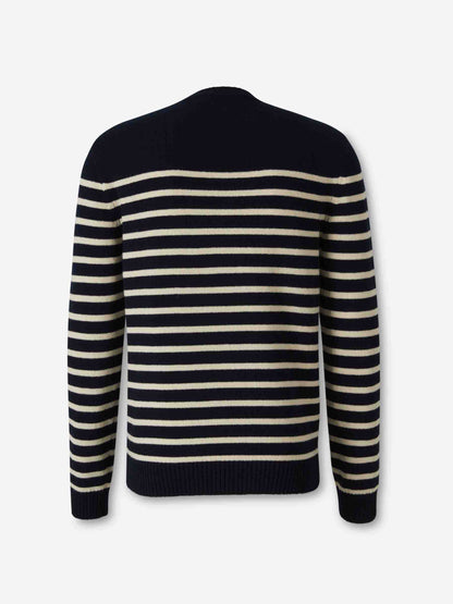 Outlet online Valentino Hombre Jersey Chez Valentino color Azul Marino sku 542-002482 01 - Foto 2