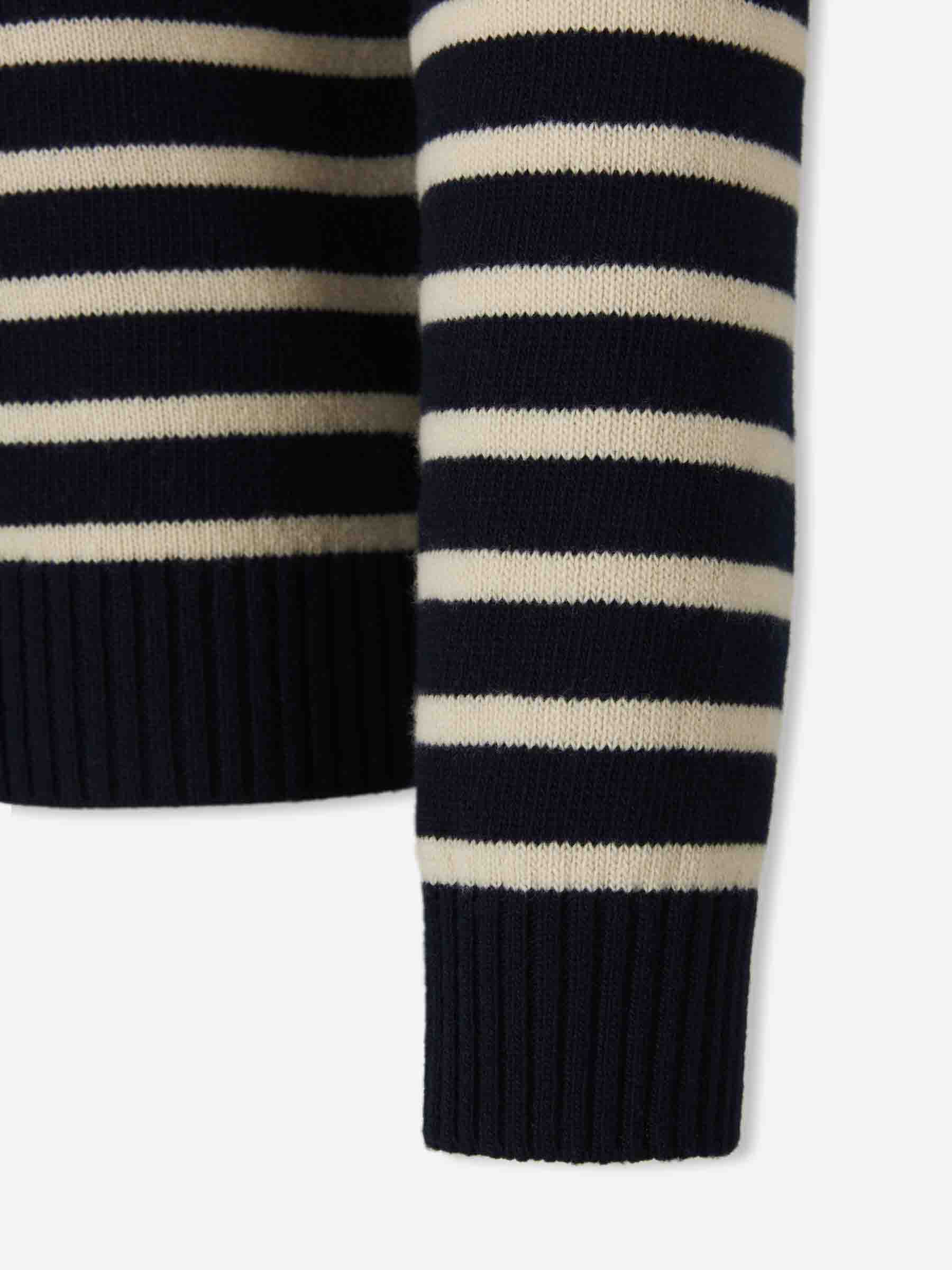 Outlet online Valentino Hombre Jersey Chez Valentino color Azul Marino sku 542-002482 01 - Foto 5