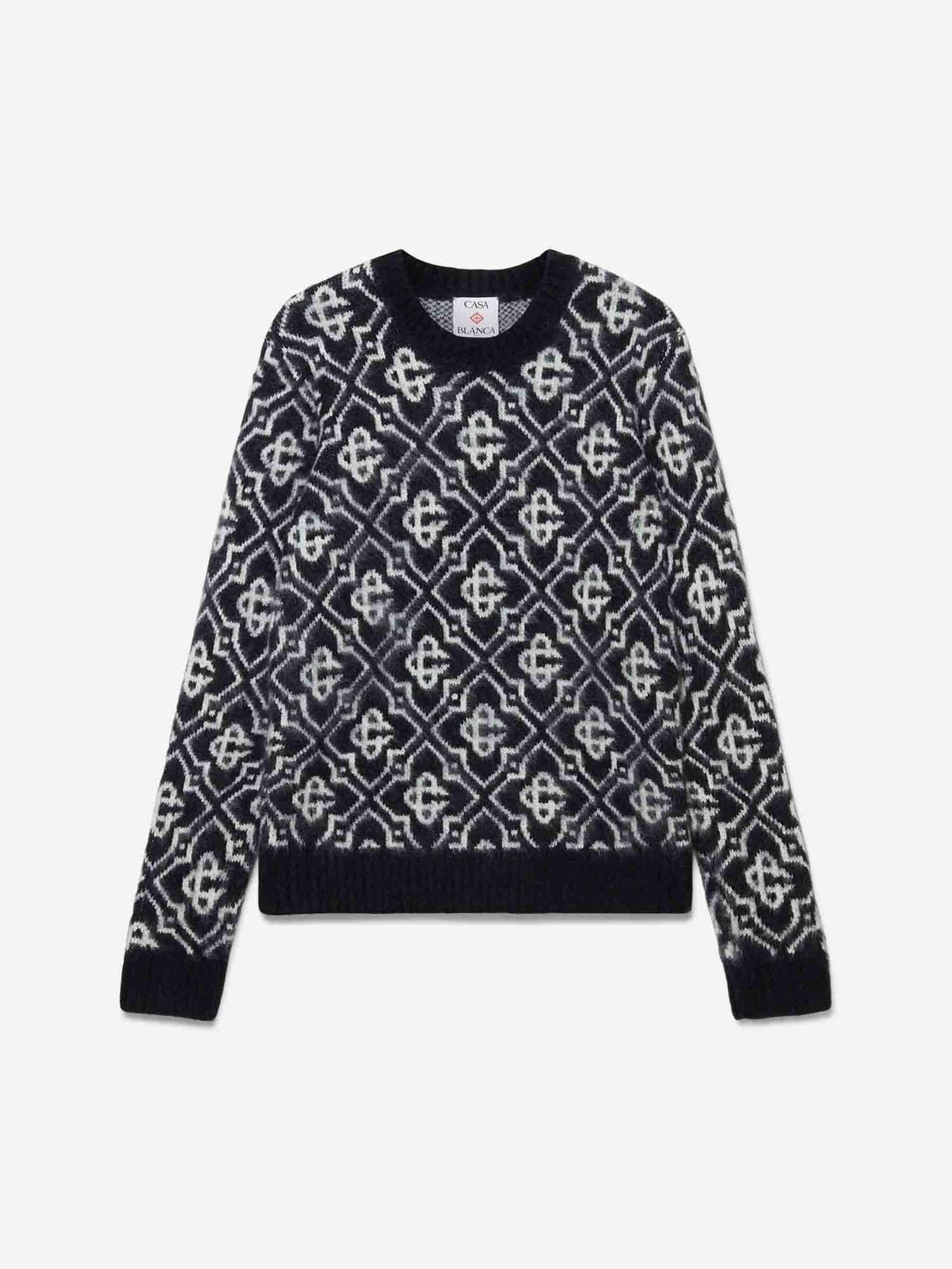 Outlet online Casablanca Hombre Jersey Cuello Redondo color Negro sku 542-002491 01 - Foto 1