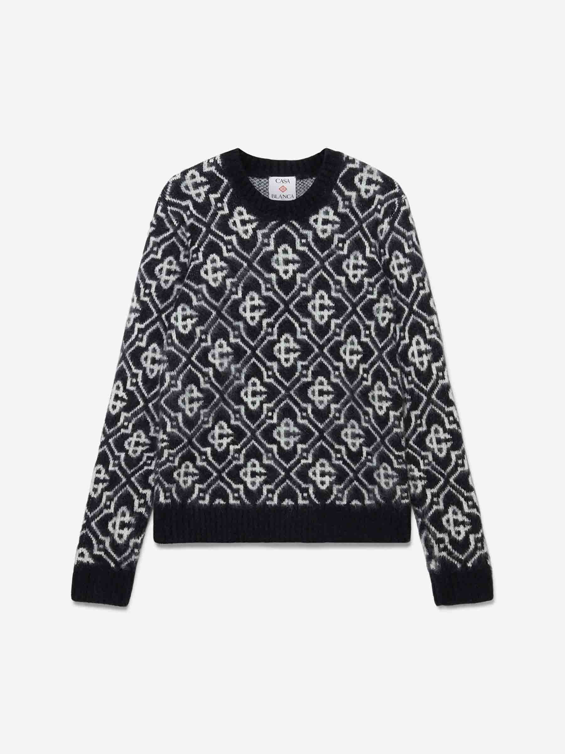 Outlet online Casablanca Hombre Jersey Cuello Redondo color Negro sku 542-002491 01 - Foto 1