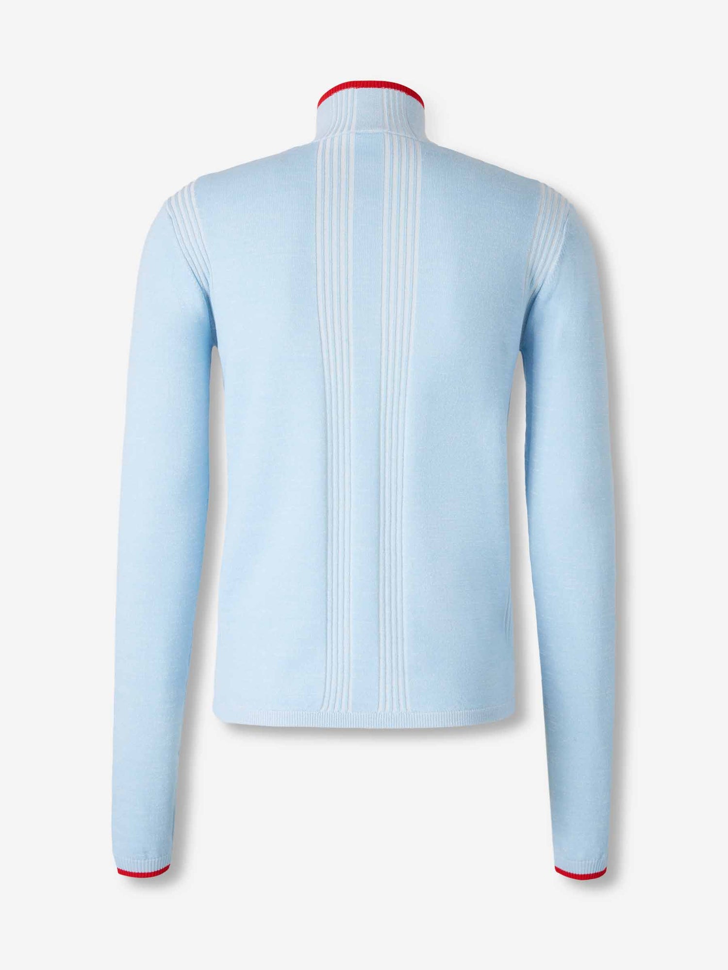 Outlet online Casablanca Hombre Cárdigan Punto Cremallera color Azul Celeste sku 542-002492 01 - Foto 2