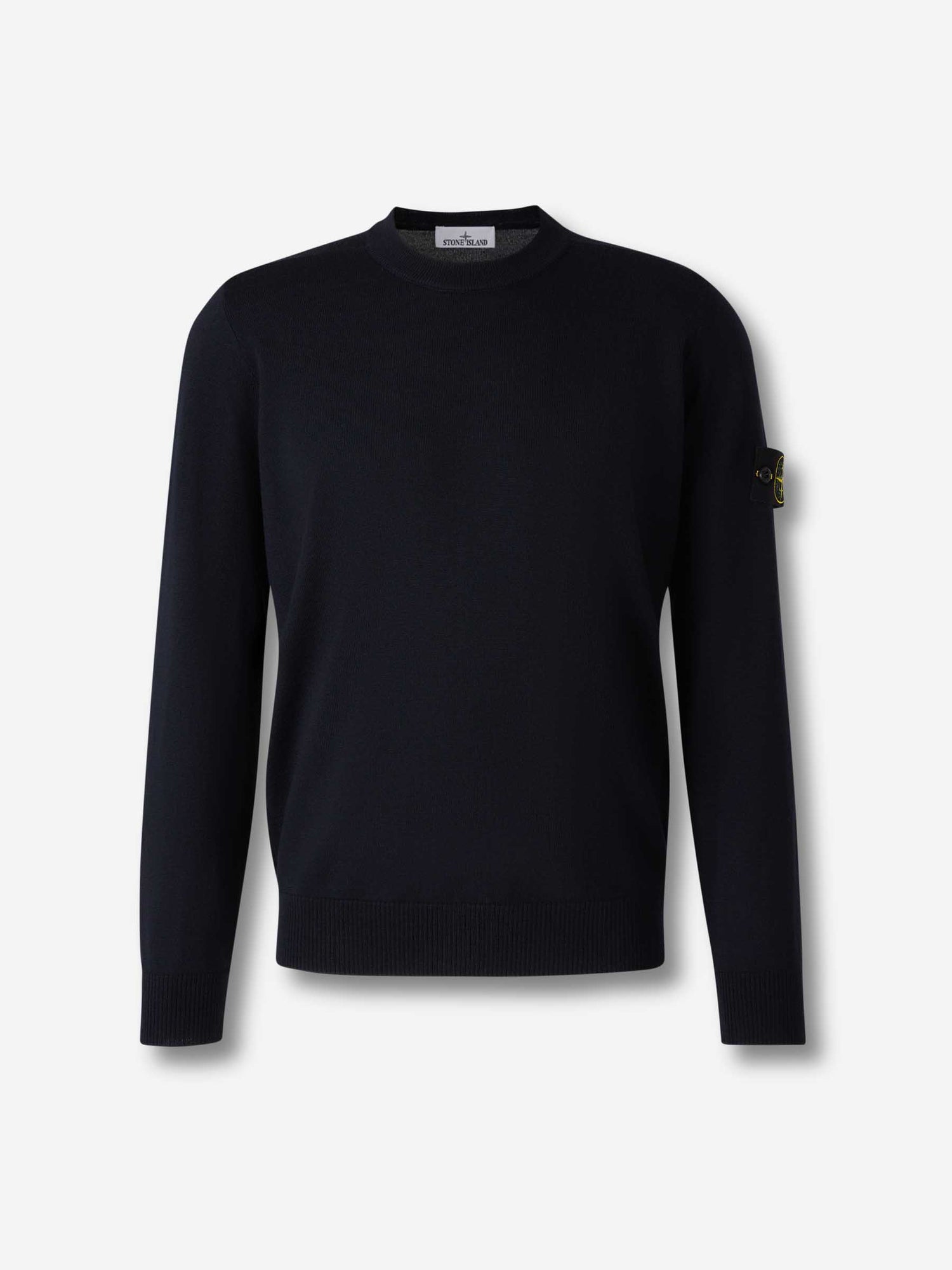 Outlet online Stone Island Hombre Jersey Punto Lana color Azul Marino sku 542-002496 01 - Foto 1