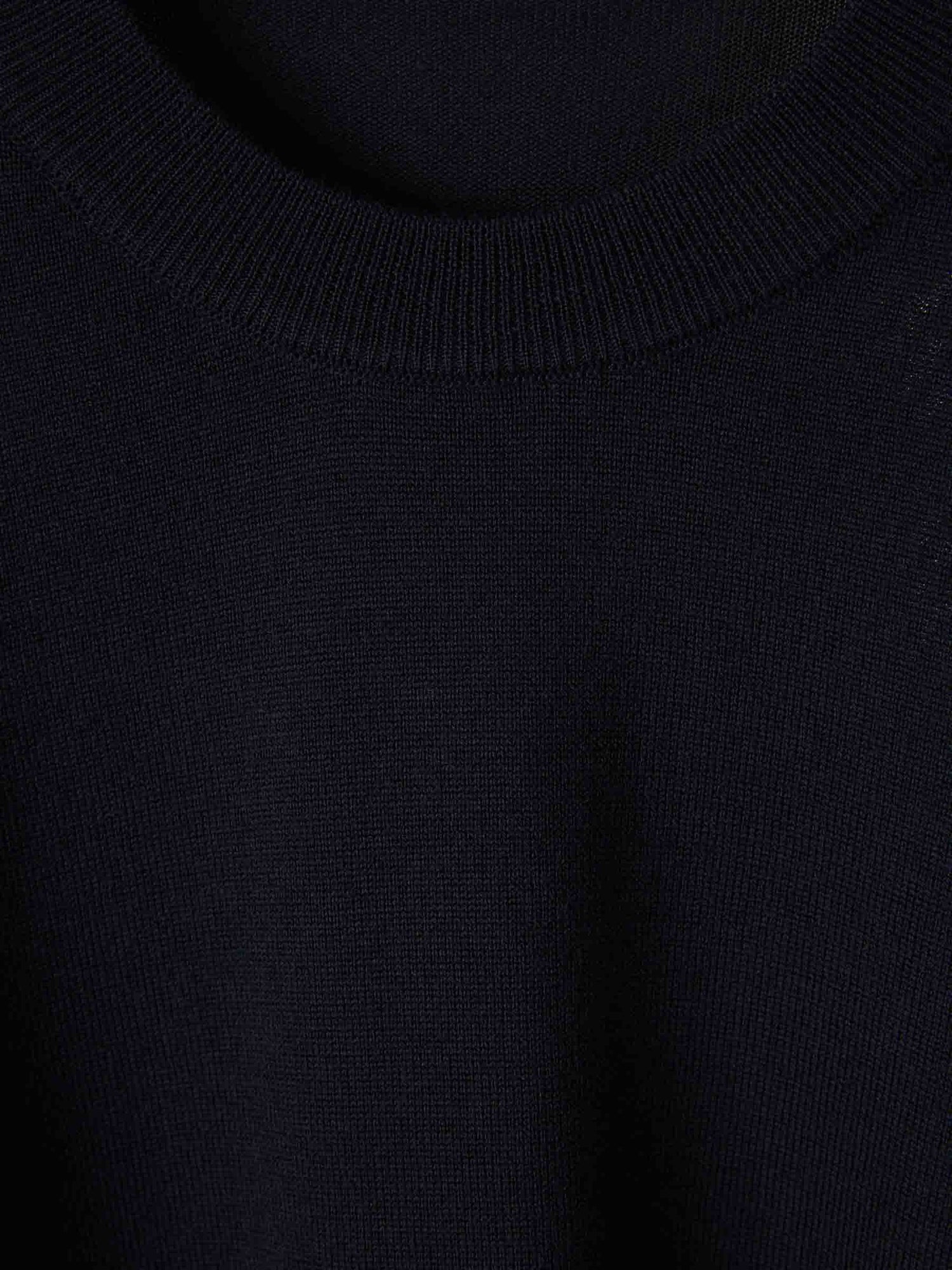 Outlet online Stone Island Hombre Jersey Punto Lana color Azul Marino sku 542-002496 01 - Foto 3