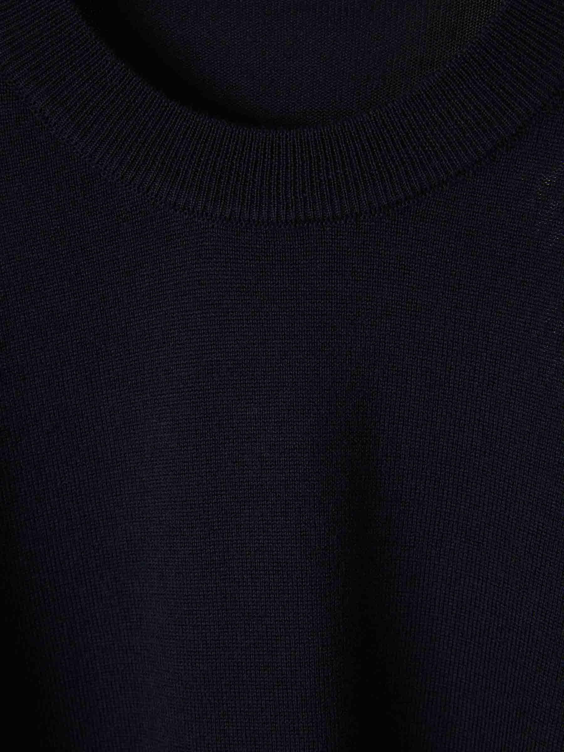 Outlet online Stone Island Hombre Jersey Punto Lana color Azul Marino sku 542-002496 01 - Foto 3