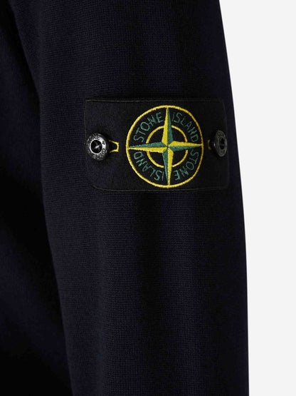 Outlet online Stone Island Hombre Jersey Punto Lana color Azul Marino sku 542-002496 01 - Foto 4
