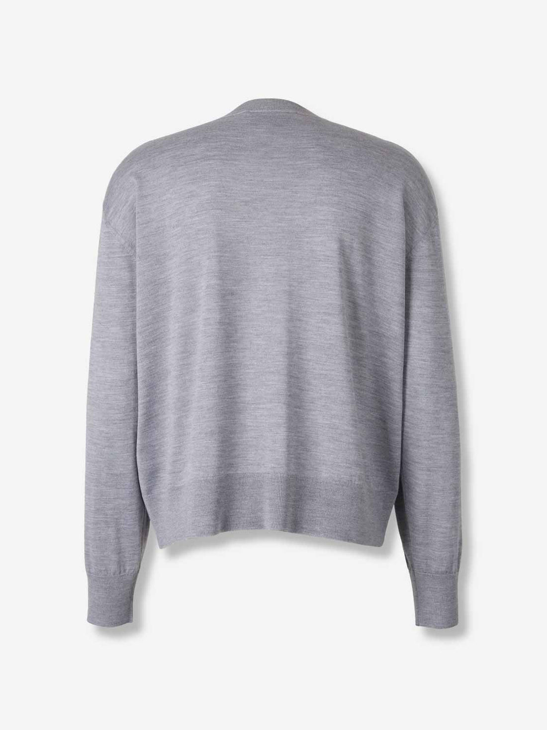 Outlet online Ami Paris Hombre Jersey Manga Larga color Gris sku 542-002510 01 - Foto 2