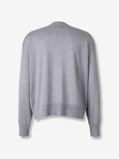 Outlet online Ami Paris Hombre Jersey Manga Larga color Gris sku 542-002510 01 - Foto 2