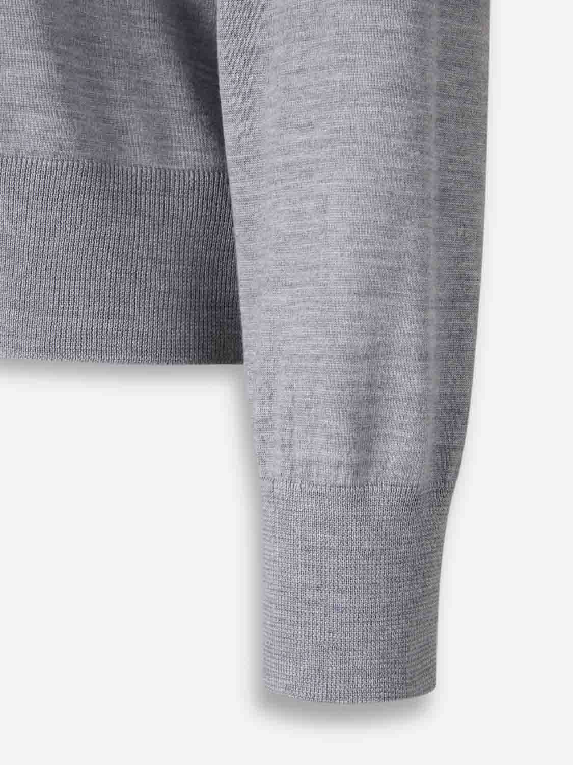 Outlet online Ami Paris Hombre Jersey Manga Larga color Gris sku 542-002510 01 - Foto 4